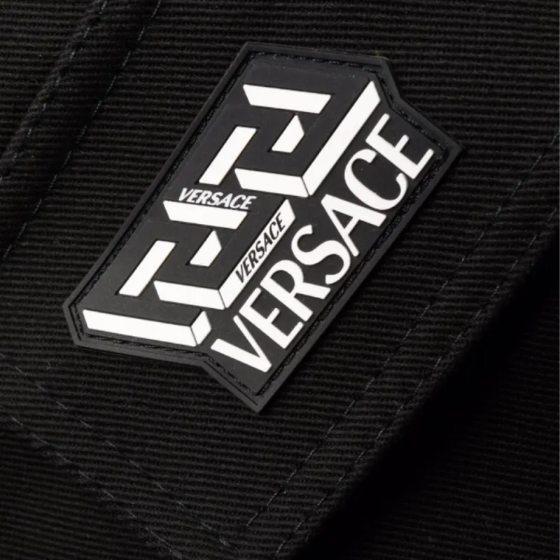 VERSACE VERSACE SS22 Casual Pants Men's Black-5
