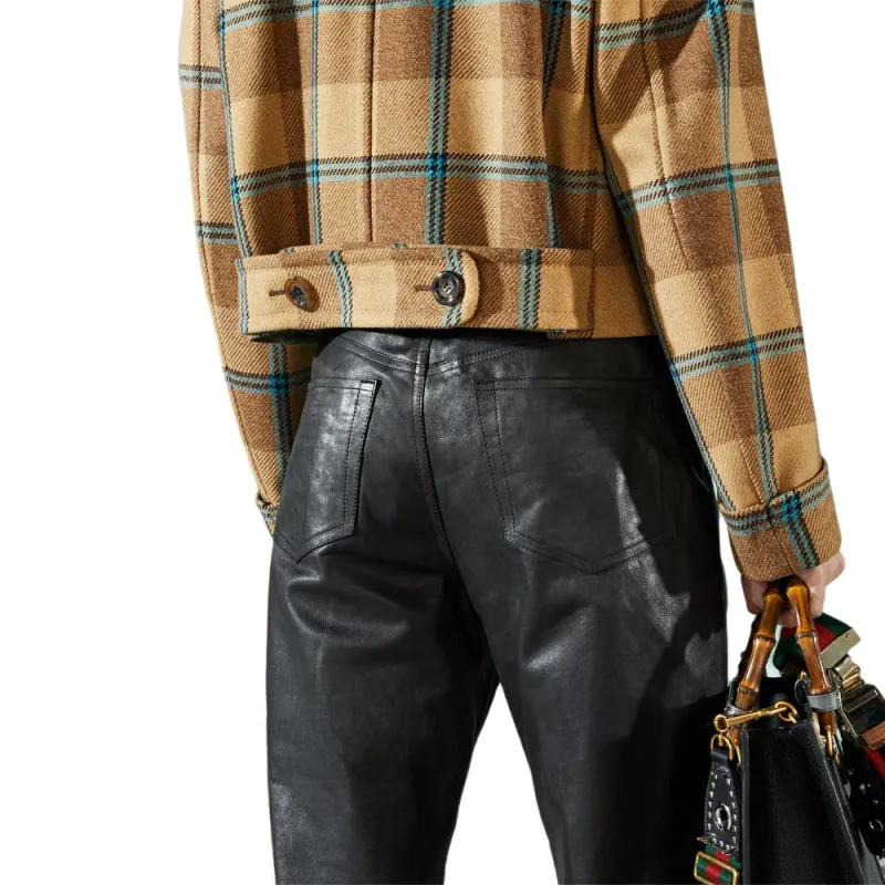 GUCCI Casual Pants Men Black-3