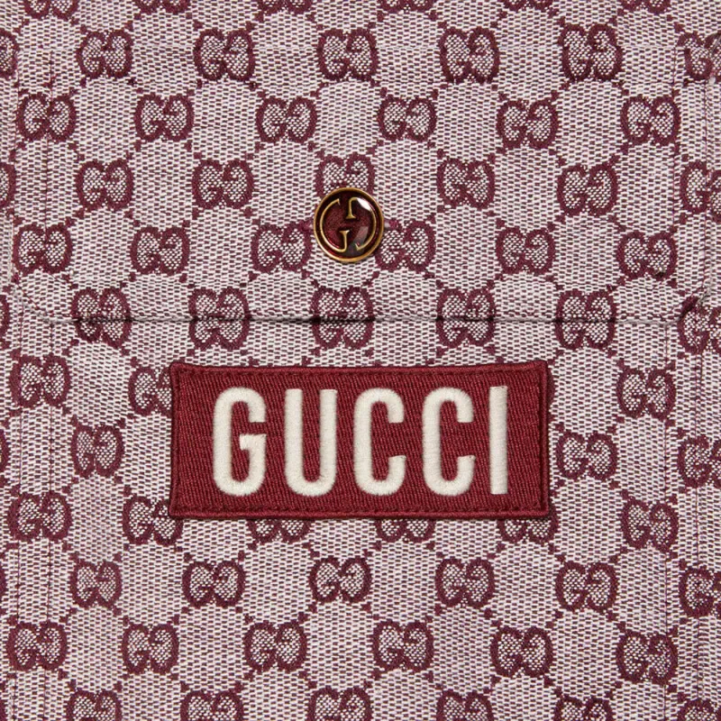GUCCI Jumpsuits Women's Burgundy-5