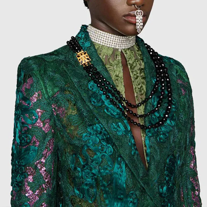 GUCCI Jacket Women's Emerald Green-1