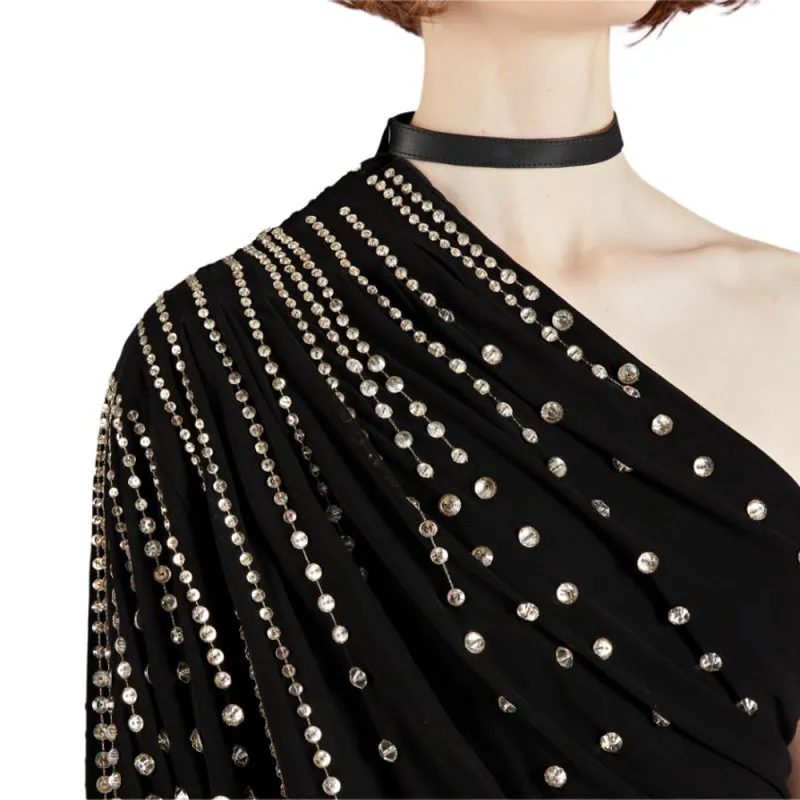 GUCCI Embellished Jersey Dress-1