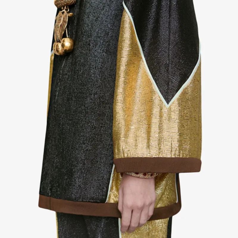 GUCCI 2019 Spring And Summer Collection Jacket Women's Black-4