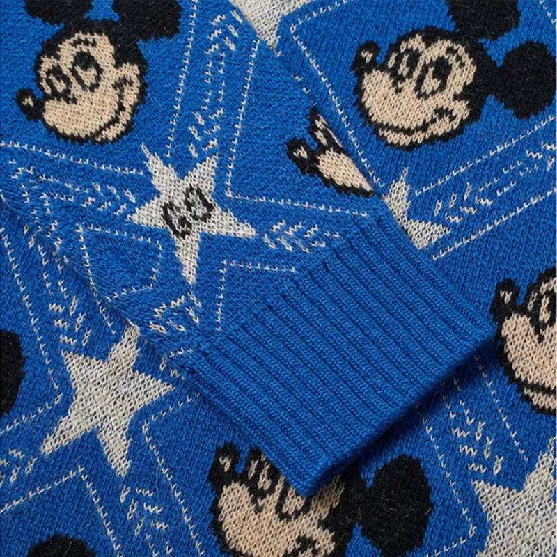 Disney X GUCCI Sweaters Men Bright Blue-5