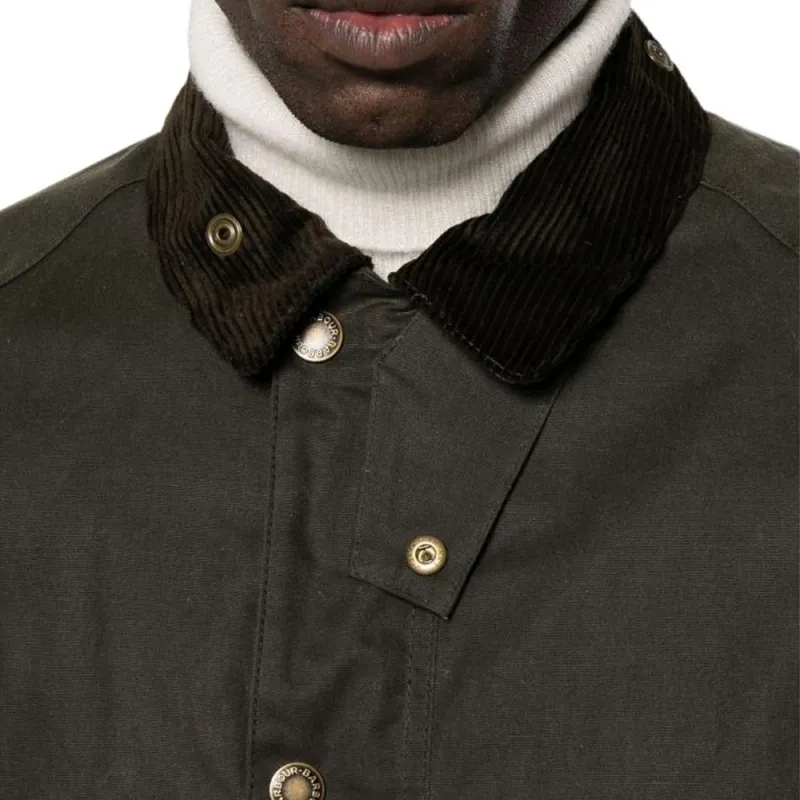 BARBOUR Macklow Wax-coated Cotton Jacket-1