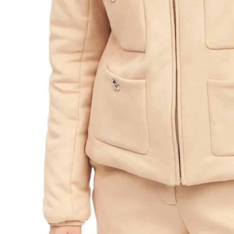 CHANEL NEIGE Ski Series 24 Fall And Winter Jackets Coats Women's Light Brown-4