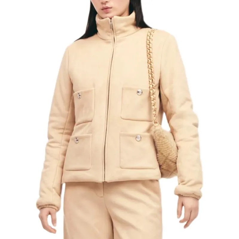 CHANEL NEIGE Ski Series 24 Fall And Winter Jackets Coats Women's Light Brown-1