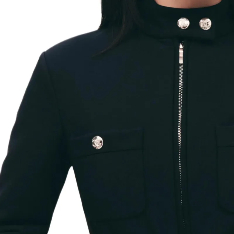 CHANEL NEIGE Ski Series 24 Fall And Winter Jackets Coats Women's Marine Blue-4