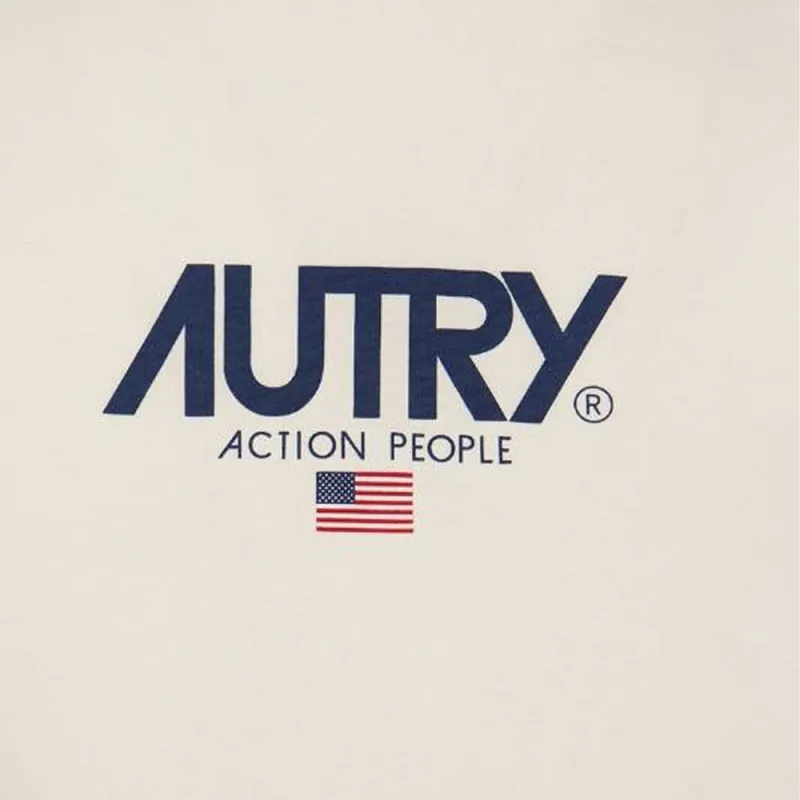 AUTRY Logo Printed Crewneck T-Shirt-7