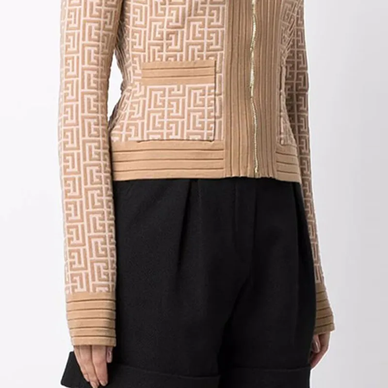 BALMAIN Jackets Coats Women's Nude Pink-1
