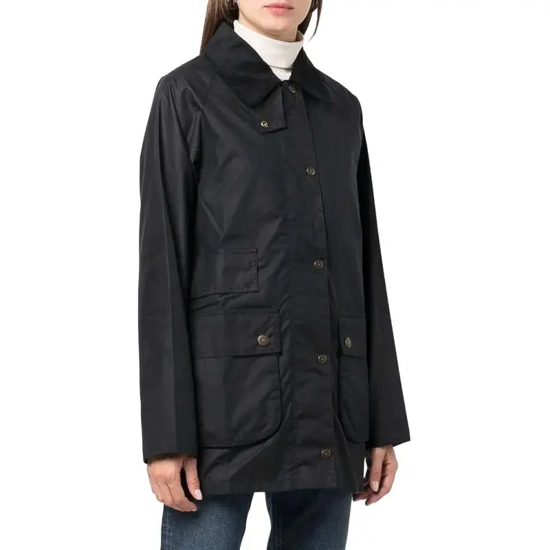 BARBOUR Jackets Coats Women's Navy Blue-4