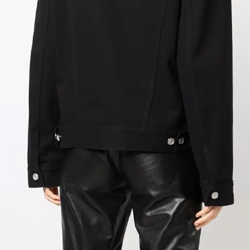Givenchy Denim Jackets Women's Black-1