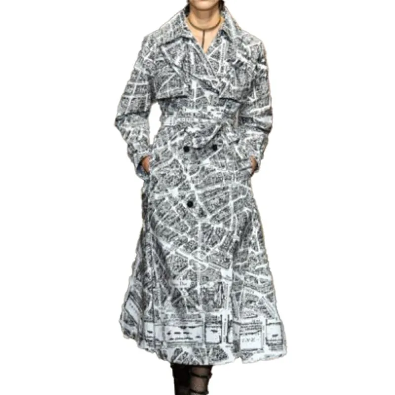 DIOR SS23 Trench Coat Women's Multicolor-2