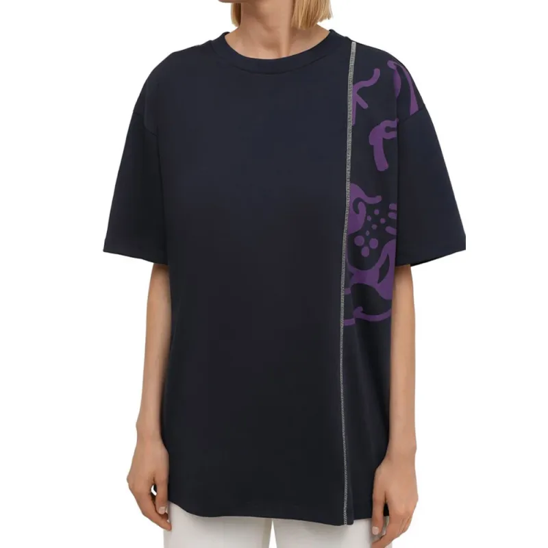 KENZO T Shirts Women's Navy Blue-3