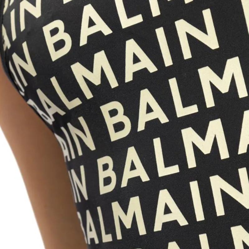 BALMAIN One piece Swimsuit Women's Black-3