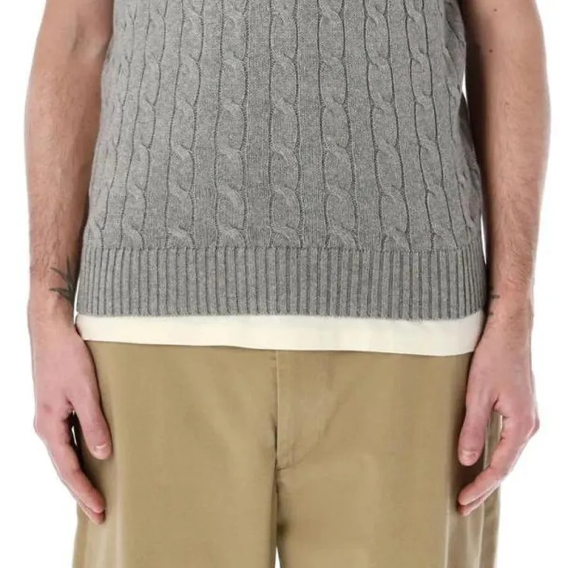 Polo Ralph Lauren Tank Top Men's Gray-2