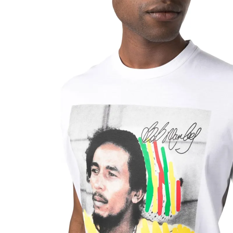 Dsquared2 Graphic Printed Crewneck T Shirt-4