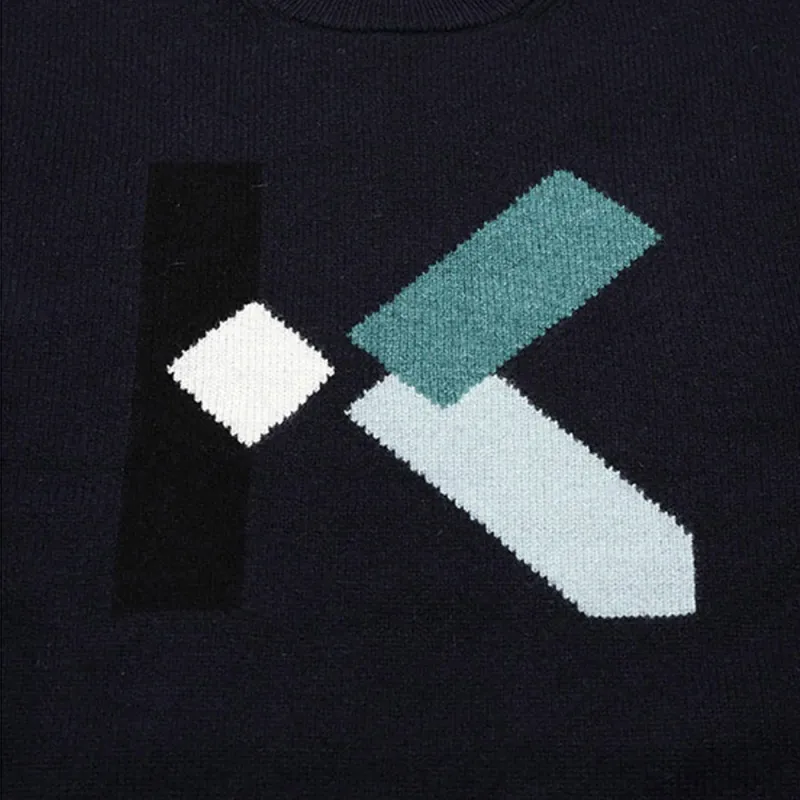 KENZO K Intarsia Knitted Jumper-4