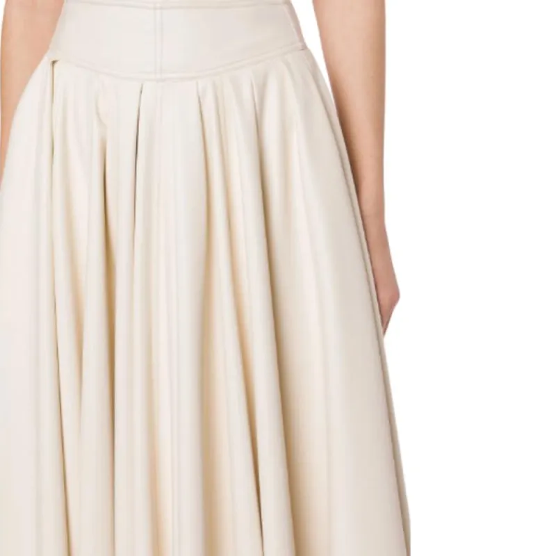PHILOSOPHY DI LORENZO SERAFINI High Waist Flared Skirt-4