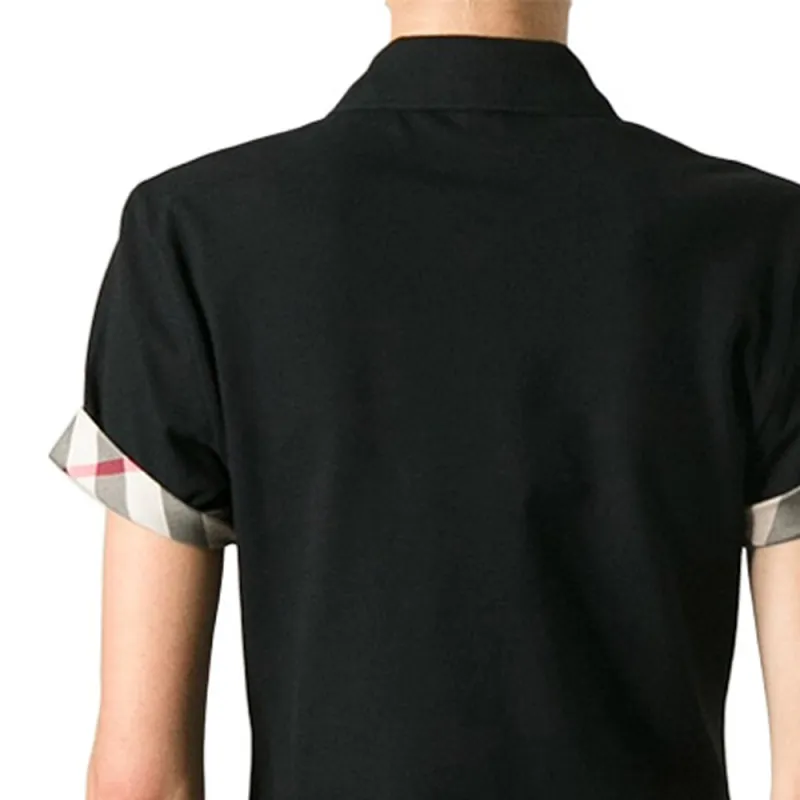 Burberry Polo Shirts Women's Black-5