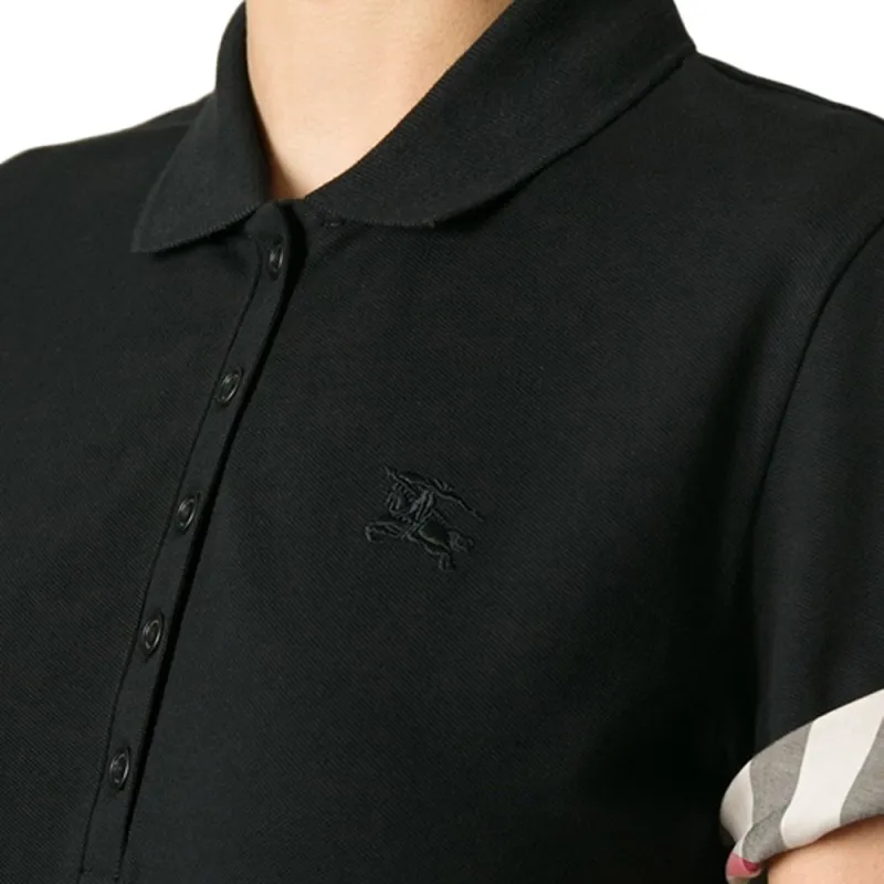 Burberry Polo Shirts Women's Black-4