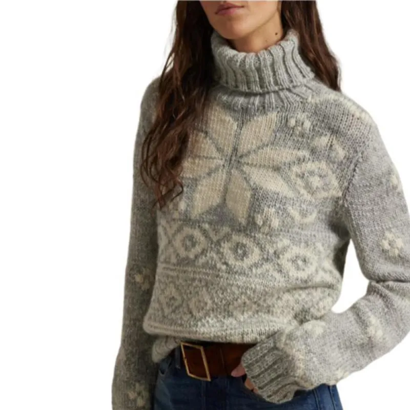 Polo Ralph Lauren Snowflake intarsia Jumper-3