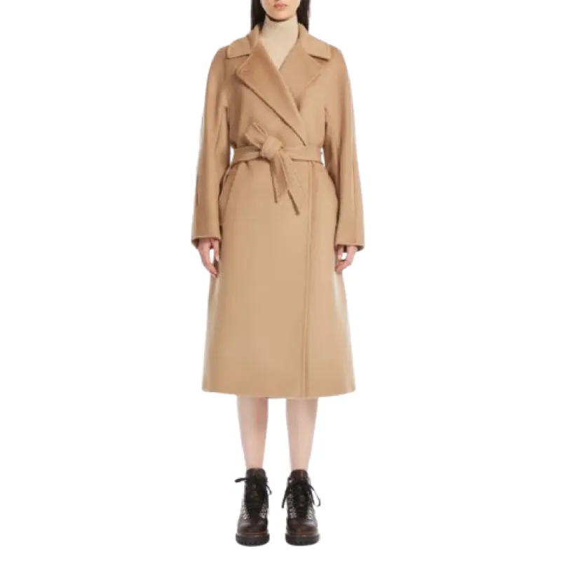 WEEKEND MaxMara Belted Long-Sleeved Coat-2