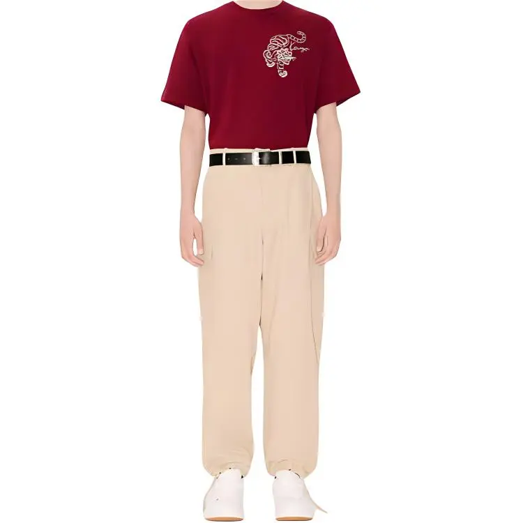 KENZO T Shirts Men Red-2