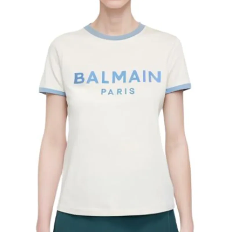 BALMAIN Regular T Shirt Women's White-2