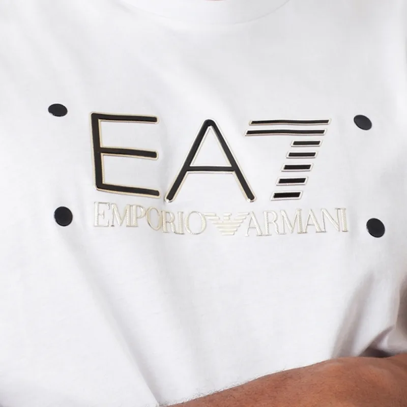 EMPORIO ARMANI EA7 T Shirt Men's White-5