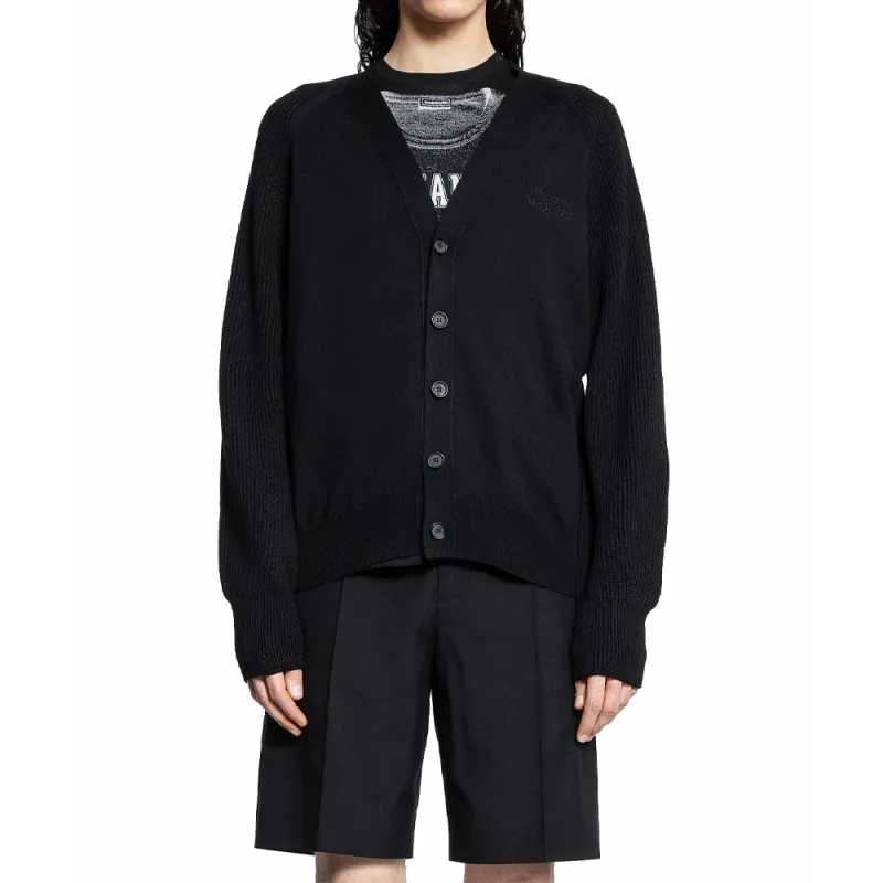 Alexander McQueen Buttoned Logo Embroidered Cardigan-2