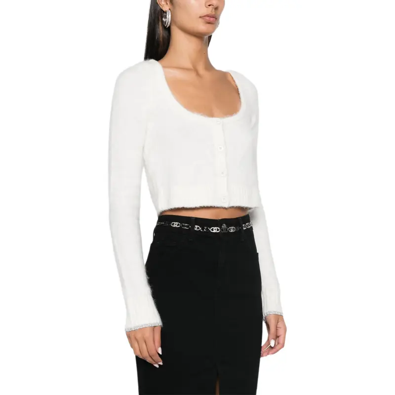 PINKO Colorpoint Cropped Cardigan-3