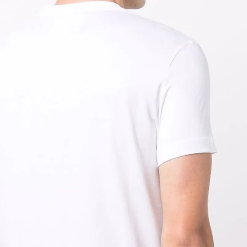 EMPORIO ARMANI Logo patch Short sleeved T shirt-5