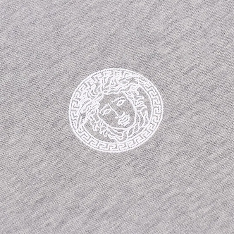 VERSACE Sweatshirts Men Gray-3