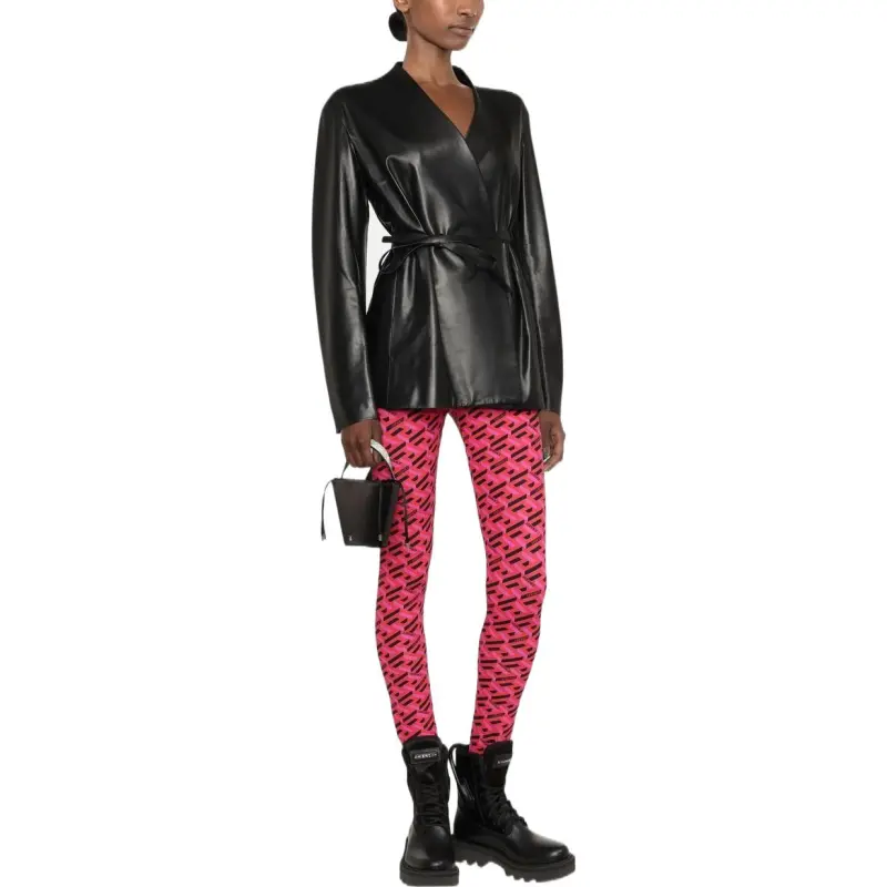 VERSACE Leggings Women's Pink-1