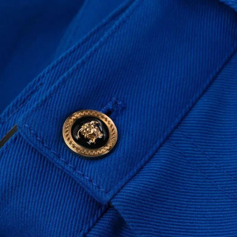 VERSACE VERSACE Casual Pants Men's Blue-4