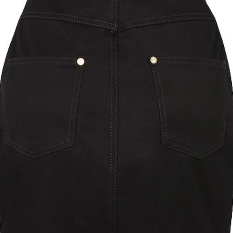 FENDI Casual Short Skirts Women's Black-4