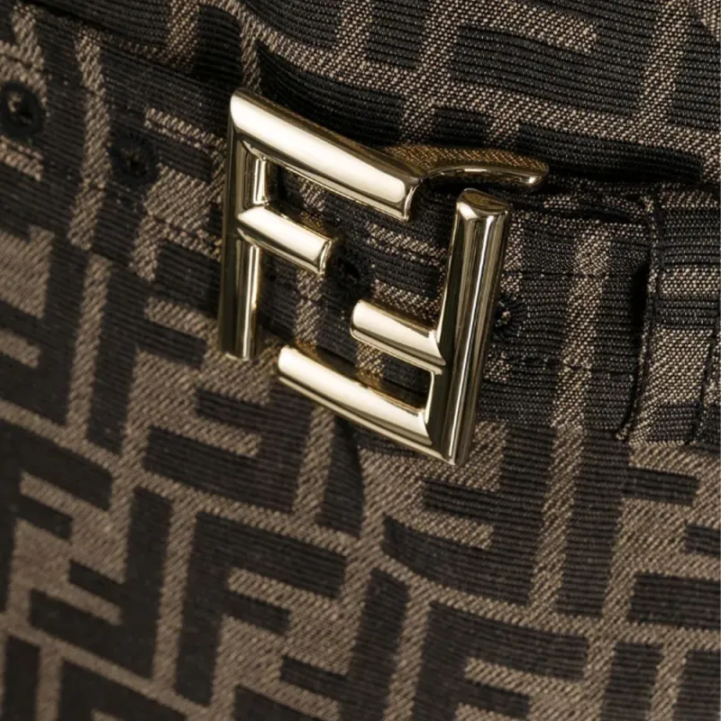 FENDI Trench Coat Women's Brown-4