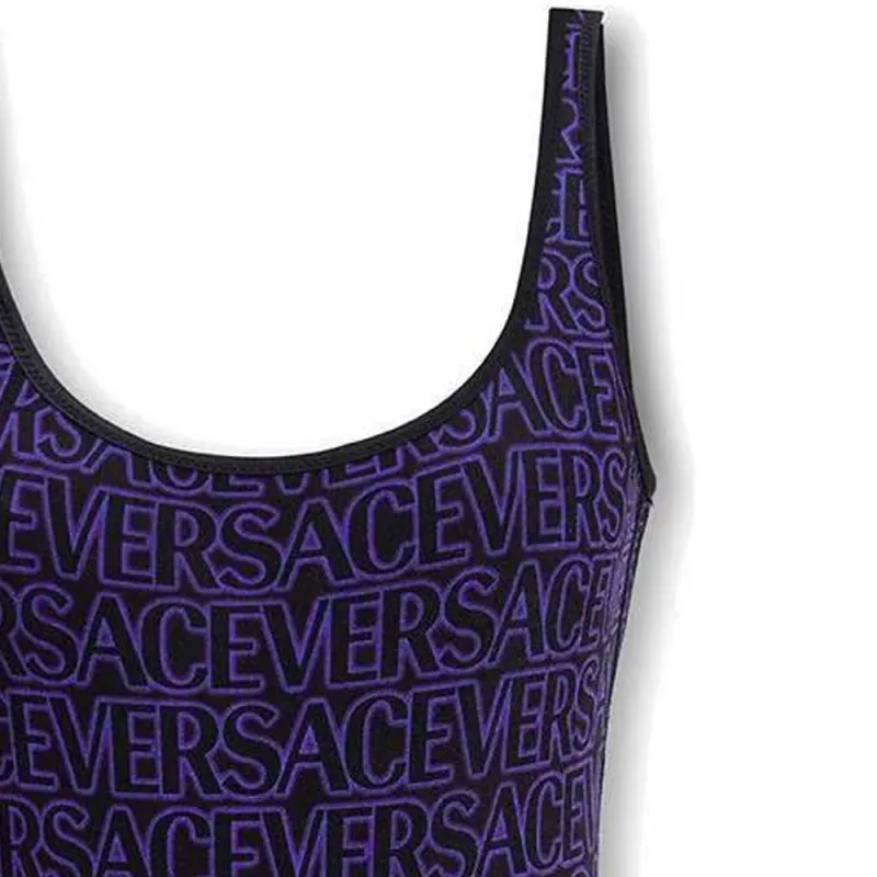VERSACE One-Piece Swimsuits Women's Purple-4