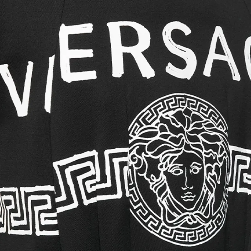 VERSACE T Shirts Men Black-4