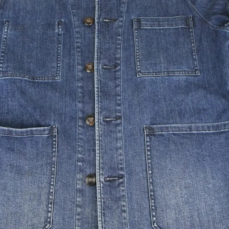 Burberry Denim Jacket Men's Blue-3