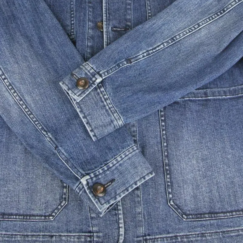 Burberry Denim Jacket Men's Blue-2