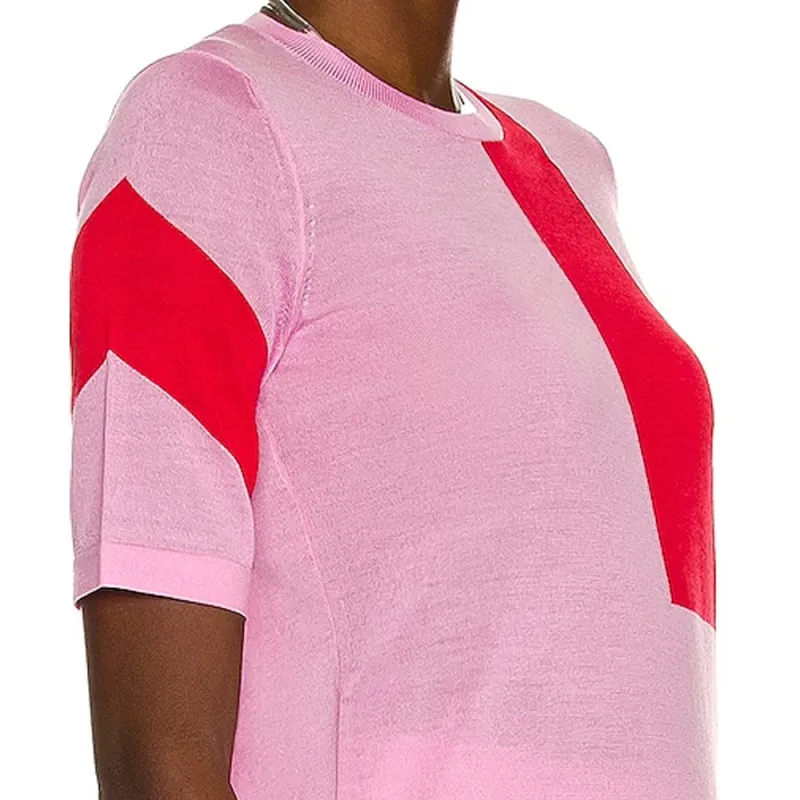 Burberry T-Shirts Women's Pink-4
