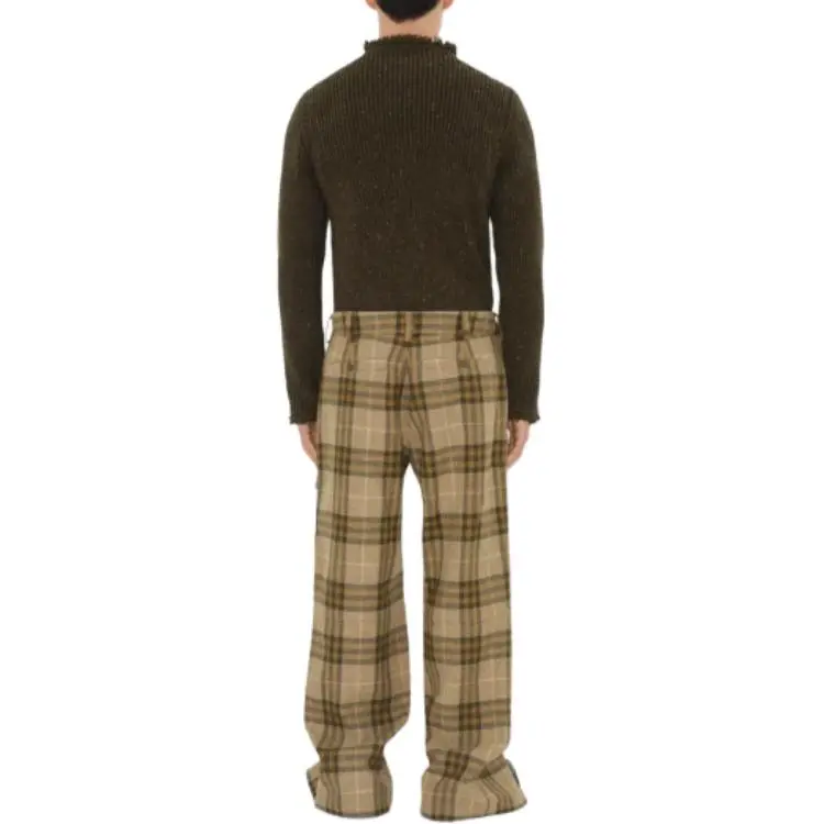 Burberry Casual Pants Men's Beige-2
