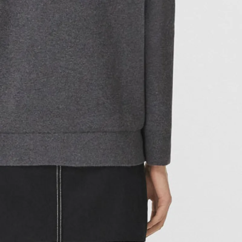 Burberry Cashmere Sweaters Women's Gray-4