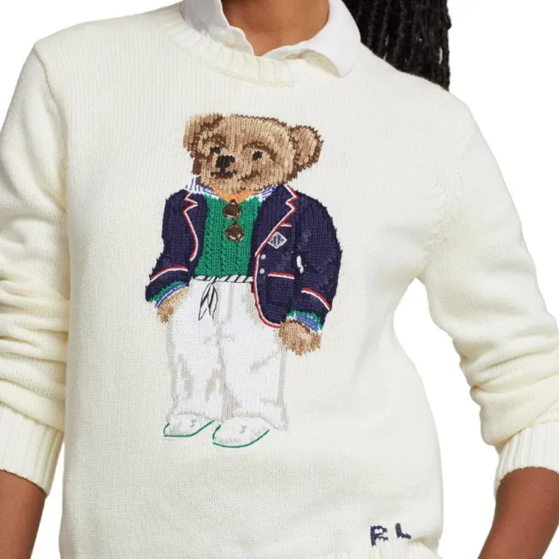 Polo Ralph Lauren Polo Bear motif Cotton Jumper-4
