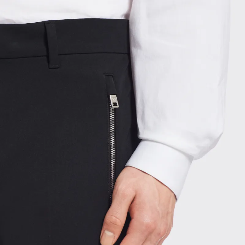 PRADA Casual Pants Men Black-4