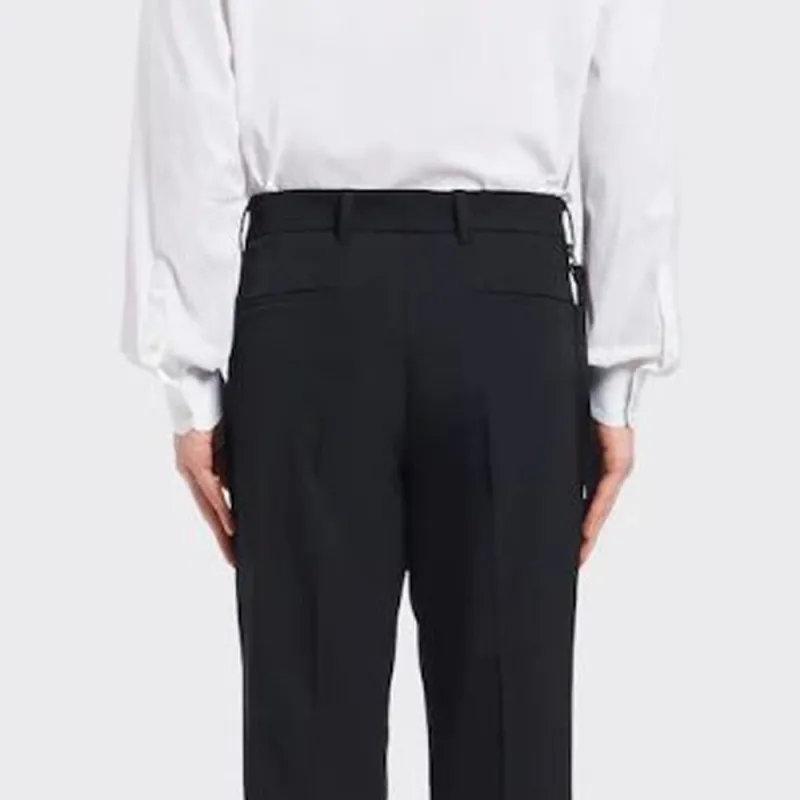 PRADA Casual Pants Men Black-5
