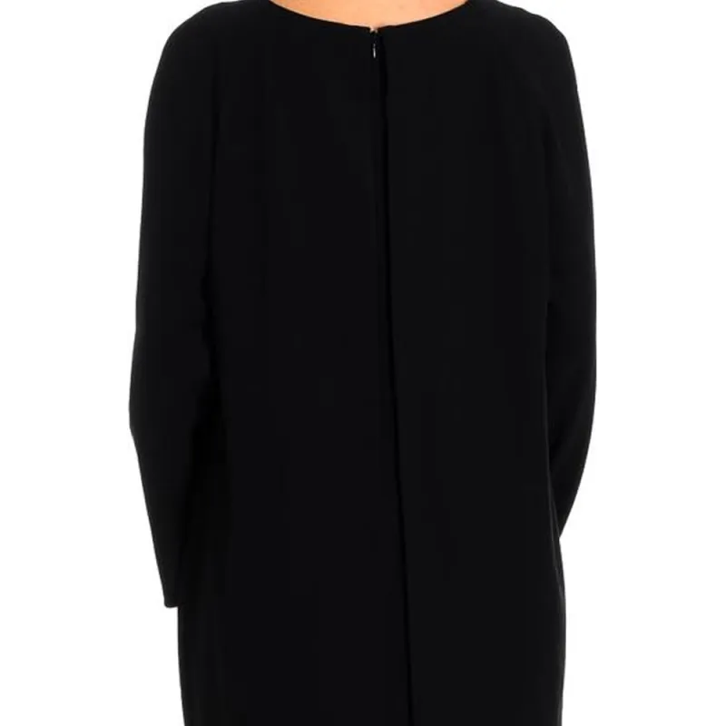EMPORIO ARMANI Long Sleeved Dresses Women's Black-4