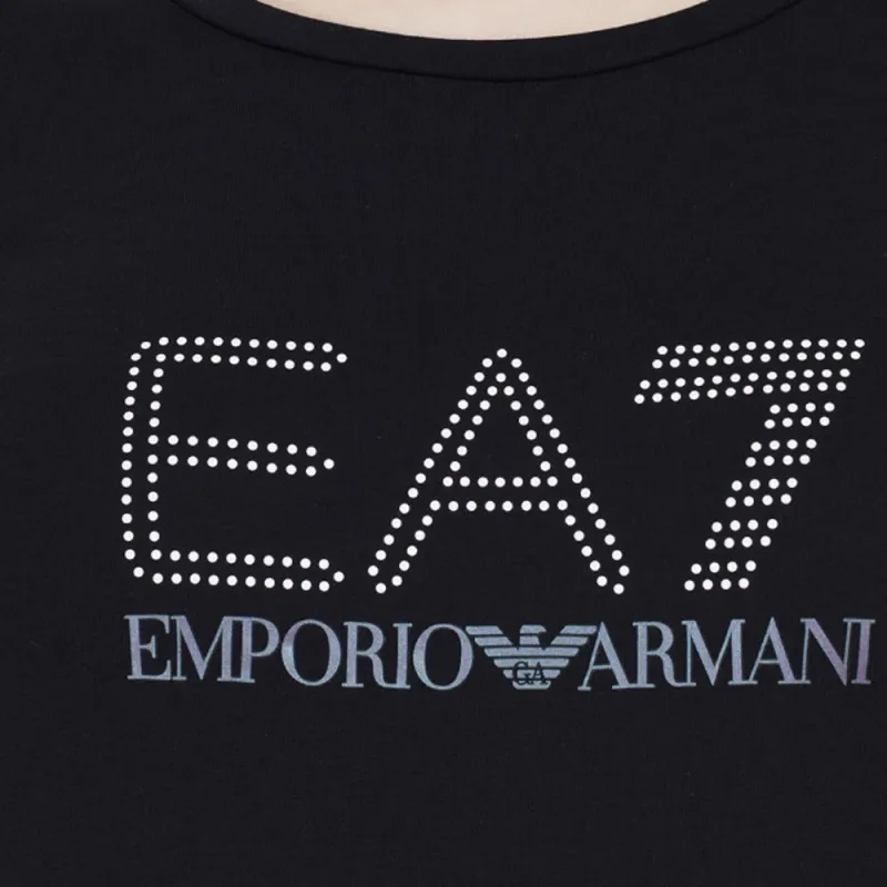 EMPORIO ARMANI EA7 T Shirt Women's Black-4