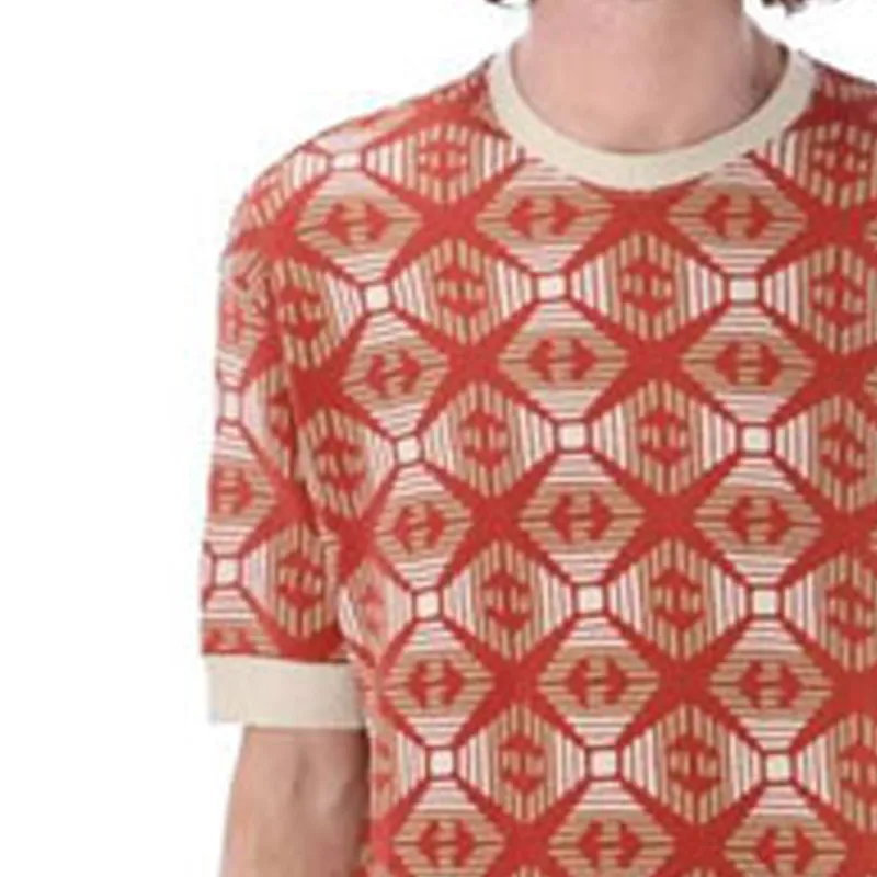 EMPORIO ARMANI T Shirt Men's Orange-1